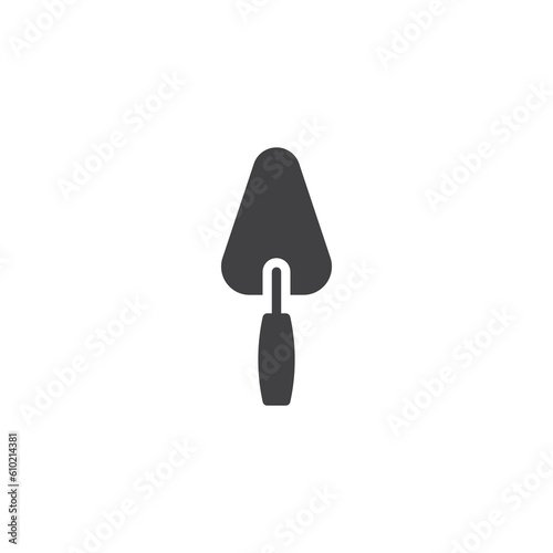 Trowel vector icon