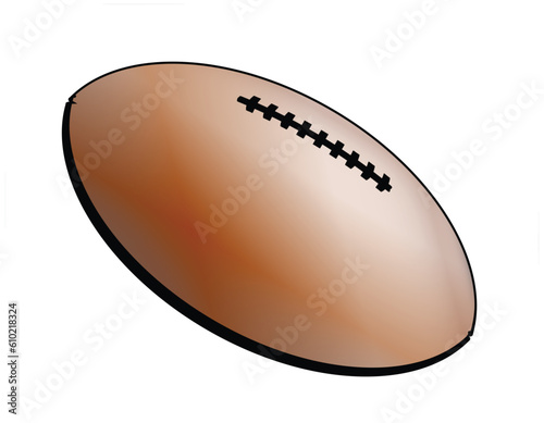 Rugby Ball Icon photo