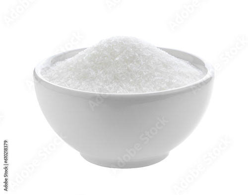 monosodium glutamate in bowl on transparent png