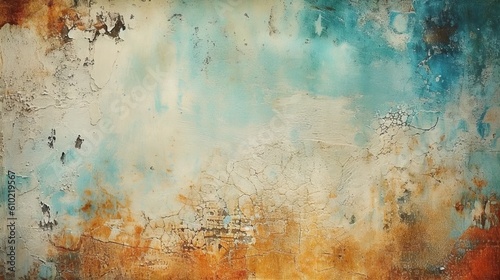 abstract watercolor grunge painted background