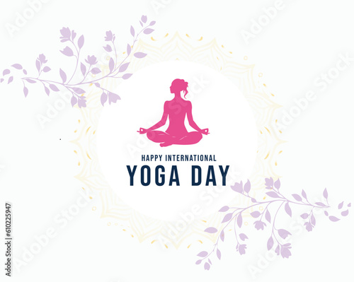 International Yoga Day Vector Creative