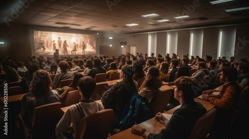 people at the cinema