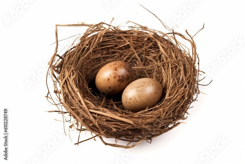 nest with eggs