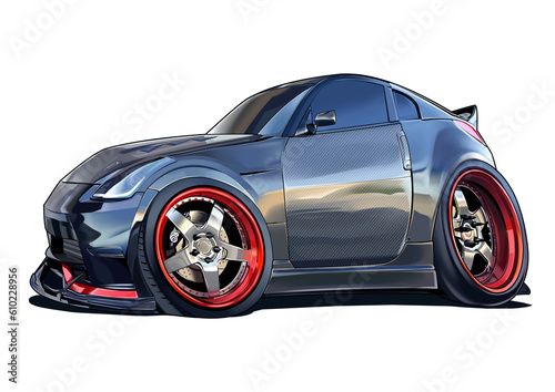 Metallic cars at speed across the sea of highways