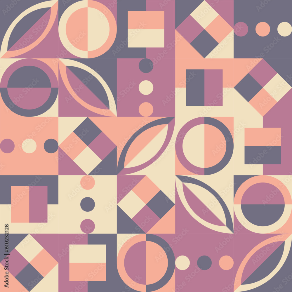 Seamless Abstract Mosaic Ornament Pattern Decorative Wall Home Modern Background Vector illustration Seamless Abstract Mosaic Ornament Pattern Decorative Wall Home Modern Background Vector illustration