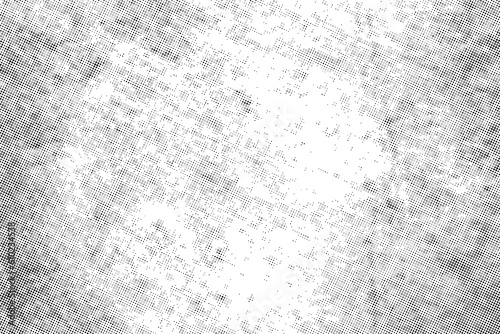 Vector abstract grunge halftone black pattern dost texture
