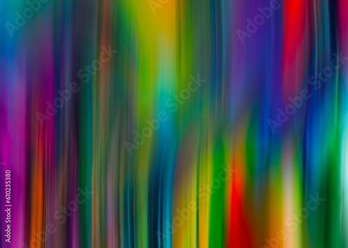 Metaverse Motion Blurred Background In Colorful Colors