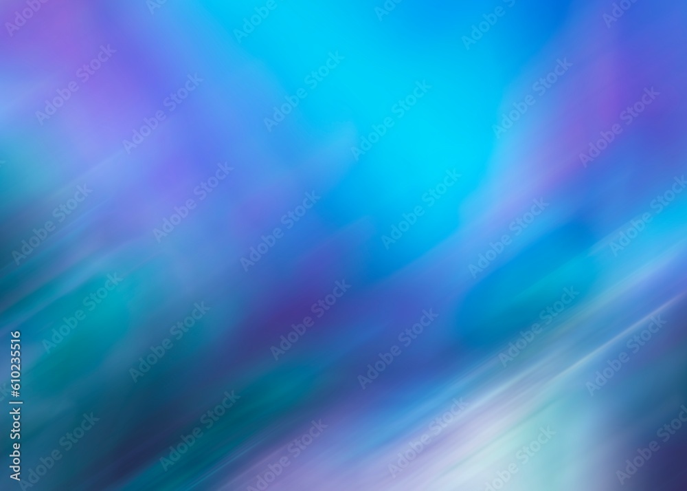 Blue Purple Abstract Motion Blurred Background