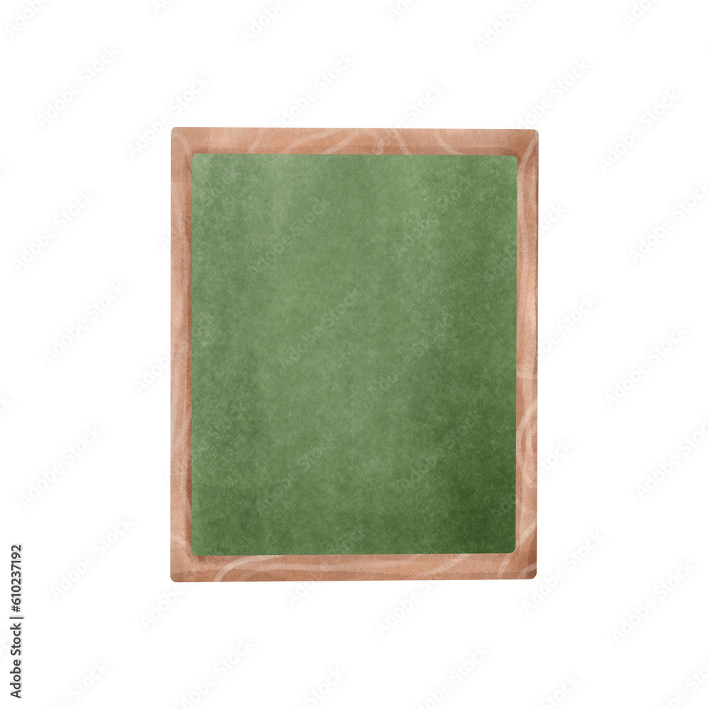 Wooden blackboard school Display Sign watercolor Wooden blackboard school Display Sign watercolor