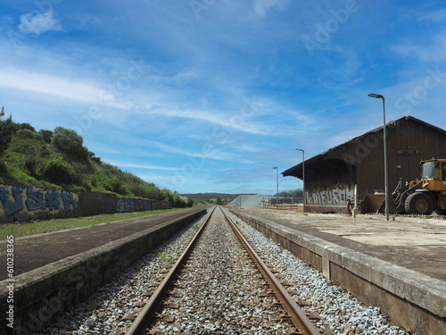 railway in Óbidos