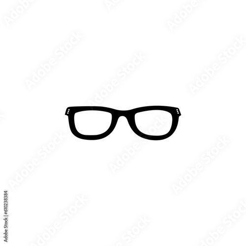 Glasses icon isolated on white background 