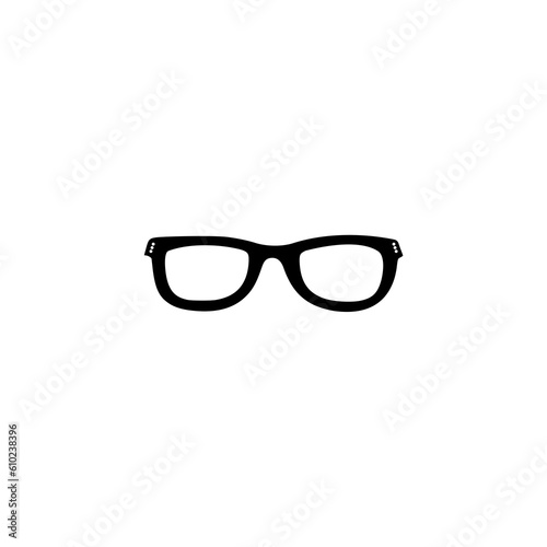 Glasses icon isolated on white background 