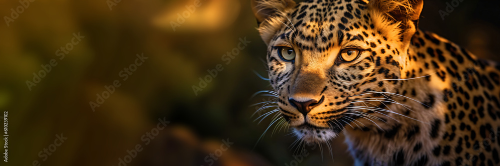 Obraz premium Beautiful and endangered american jaguar in the nature habitat. Panthera onca, wild brasil, brasilian wildlife, pantanal, green jungle, big cats, generative ai