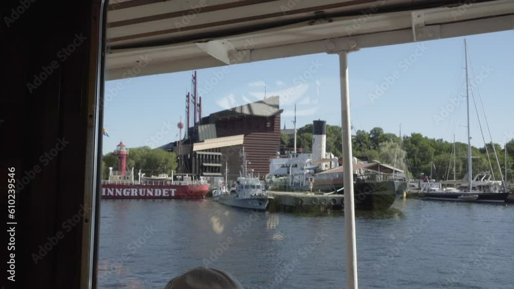View of Vasa Museum from Stockholm Ferry View of Vasa Museum from Stockholm Ferry