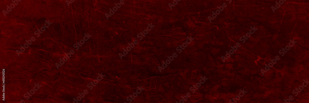 Dark red splattered grungy backdrop. Maroon cement wall texture. Abstract geometric bright texture brick on the wall, bright brick pattern on mapping object