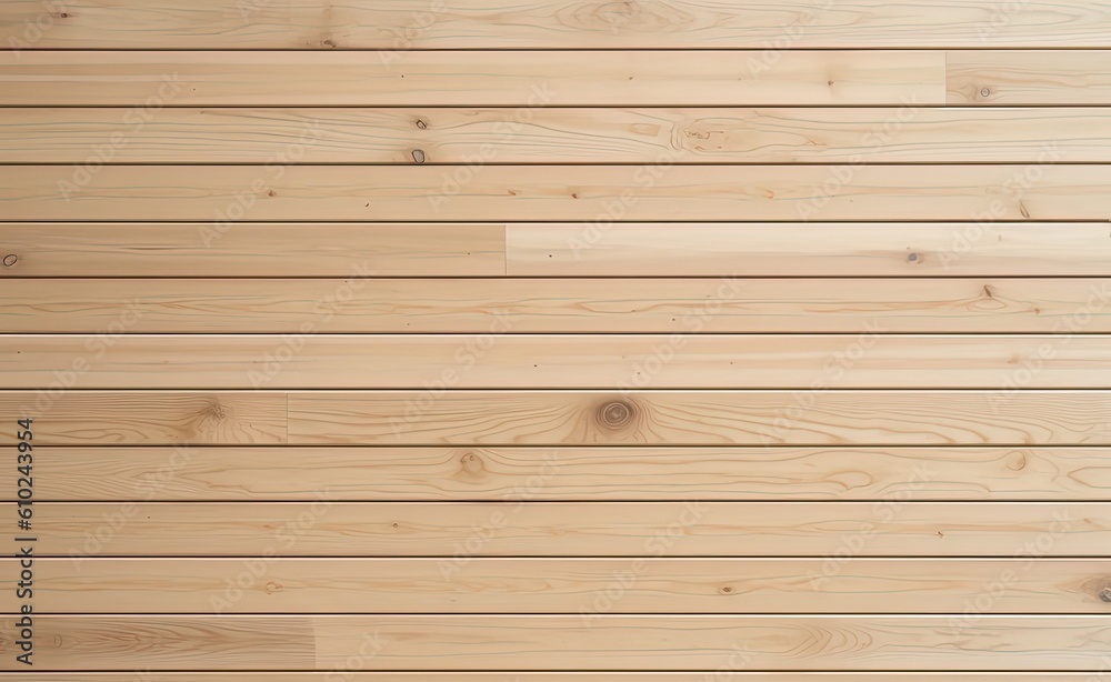 Obraz premium Horizontal Wood Panel Texture. 3D Render