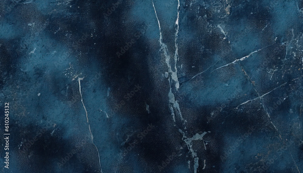 Dark blue grunge texture background with scratches