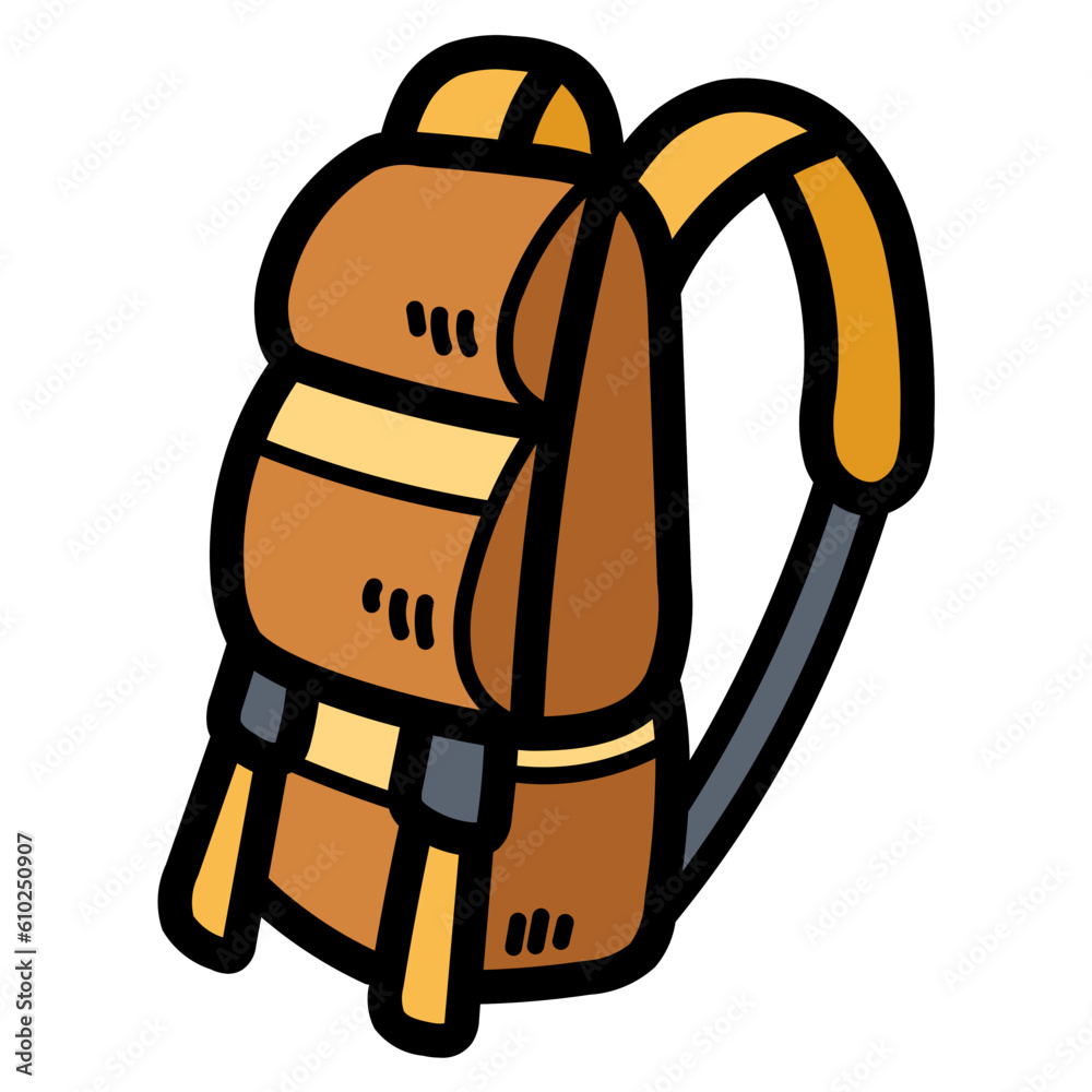 backpack filled outline icon style backpack filled outline icon style