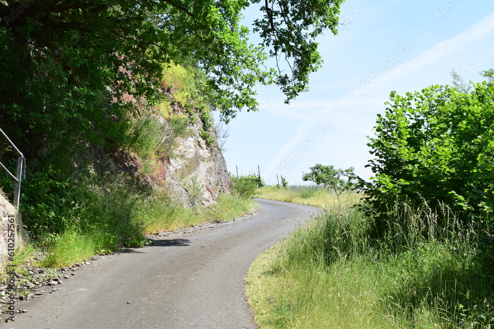 road in the countryside