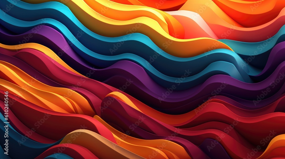 Flowing Color Harmony Smooth Wavy Gradient Background Flowing Color Harmony Smooth Wavy Gradient Background