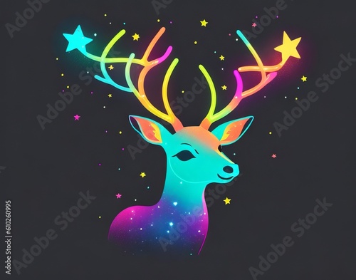 Embrace Adorable Style with our Cute Deer T-Shirt Graphic. 