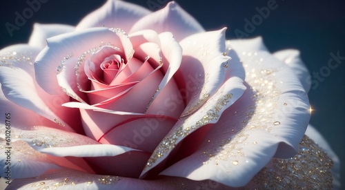 Beautiful floral macro photography [AI Generated]