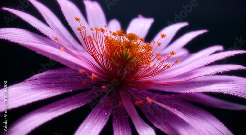 Beautiful floral macro photography [AI Generated]