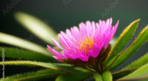 Beautiful floral macro photography [AI Generated]