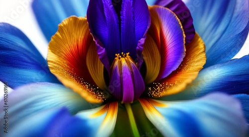 Beautiful floral macro photography [AI Generated]