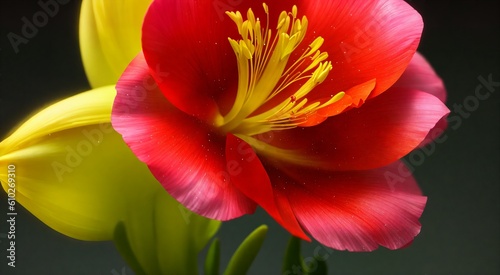 Beautiful floral macro photography [AI Generated]
