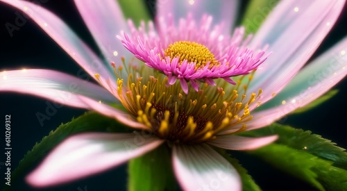 Beautiful floral macro photography [AI Generated]