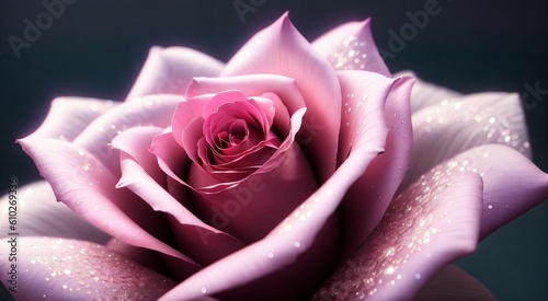 Beautiful floral macro photography [AI Generated]