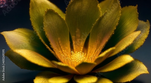Beautiful floral macro photography [AI Generated]