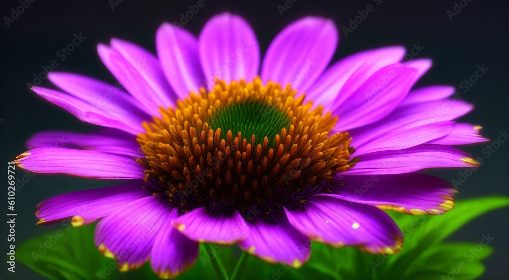 Beautiful floral macro photography [AI Generated]