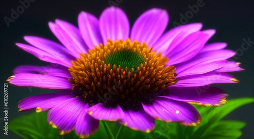 Beautiful floral macro photography  AI Generated 