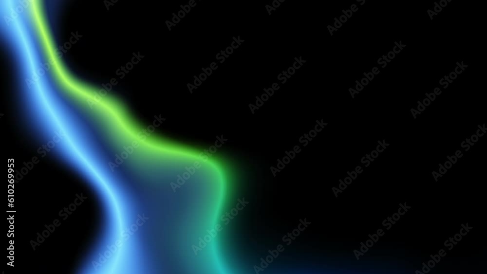 Glowing blue green gradient liquid abstract background. Seamless loop animation. 4K footage Glowing blue green gradient liquid abstract background. Seamless loop animation. 4K footage