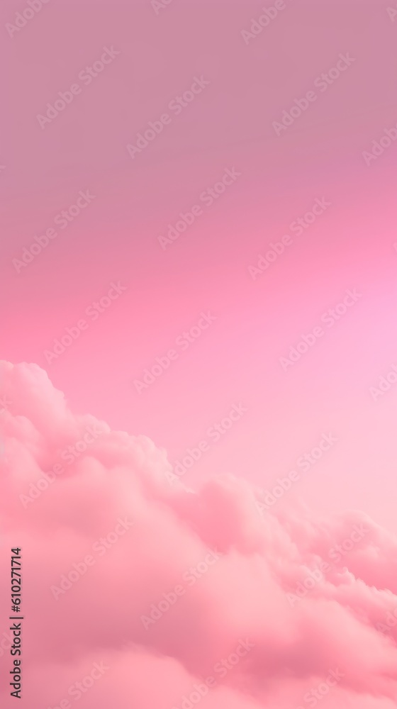 Minimalistic design with a muted pink shade. Modern background. Generative AI Minimalistic design with a muted pink shade. Modern background. Generative AI