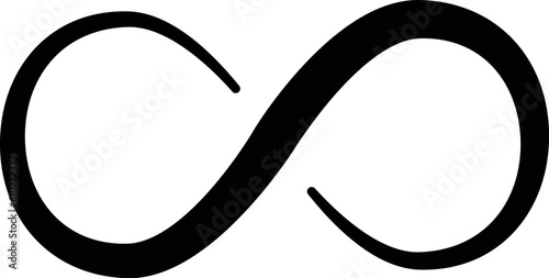 Infinity symbol SVG Cut File for Cricut and Silhouette, EPS Vector, PNG , JPEG , Zip Folder