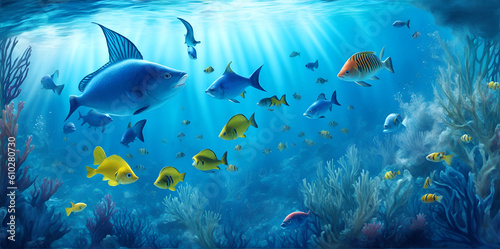 illustration_of_Scene_of_the_ocean_underwater
