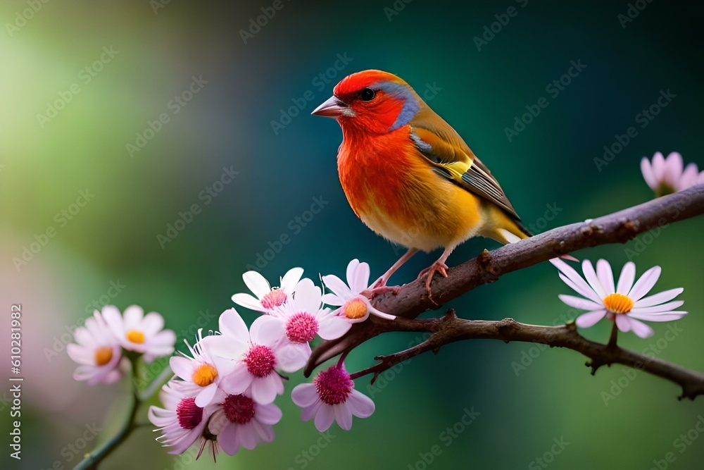 robin on branch