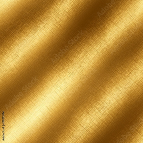 Wavy metallic gold texture background, seamless tile