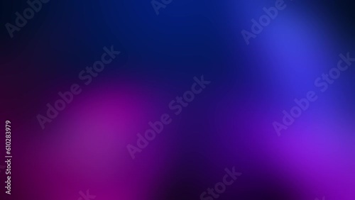 Abstract gradient swirl glowing waves light particles video. 3D motion loop blurred cyberspace design art background.