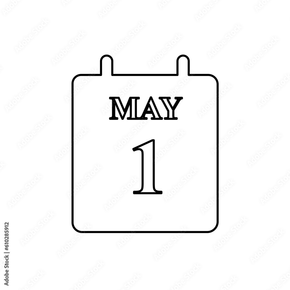 labor day, work concept, calendar, May 1, vector illustration labor day, work concept, calendar, May 1, vector illustration