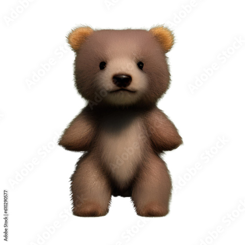 Lo Brown Bear1 in the world created world Generative Ai technology