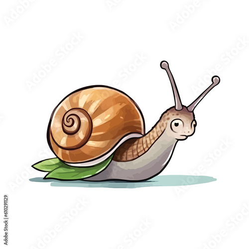 Sweet Snail: Endearing 2D Character Design