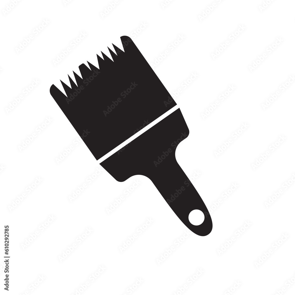 Paint brush icon . Paint brush logo . Vector illustration image Paint brush icon . Paint brush logo . Vector illustration image