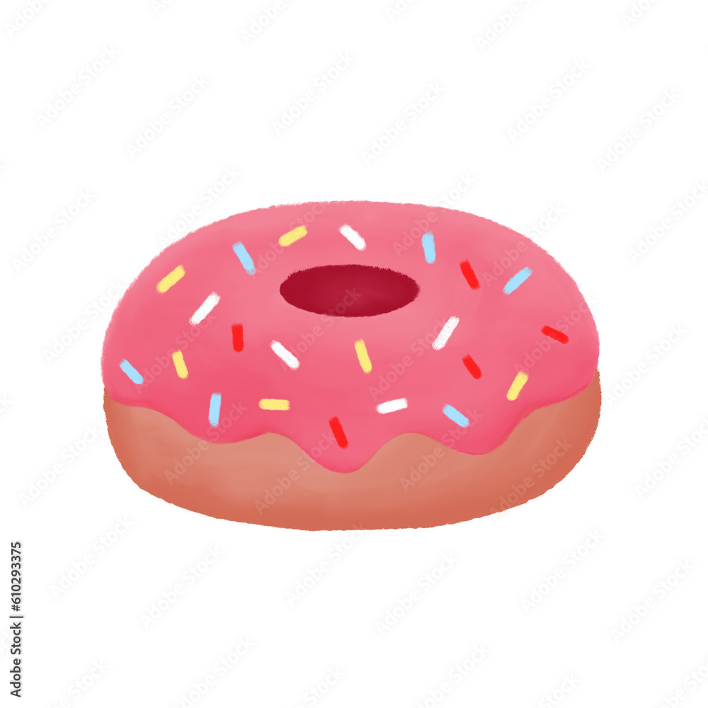 Strawberry donut Strawberry donut