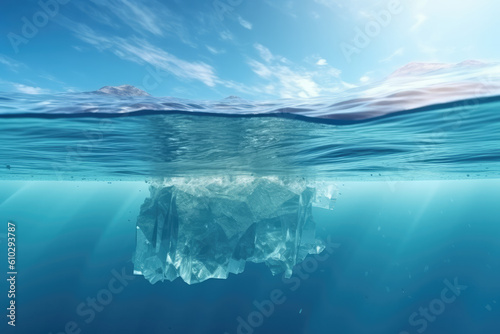 Iceberg in the sea. © imlane