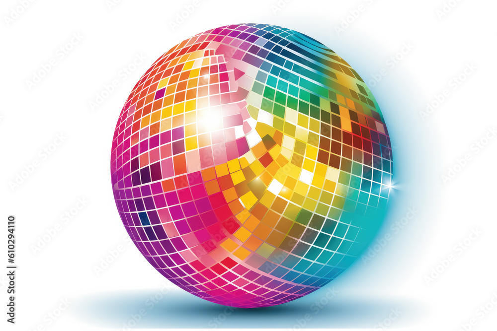 Colored sphere. Colored sphere.