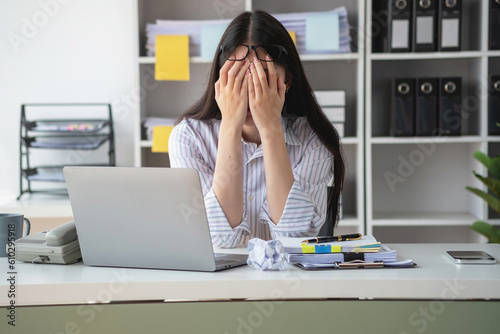 Foto Concept Burnout Syndrome